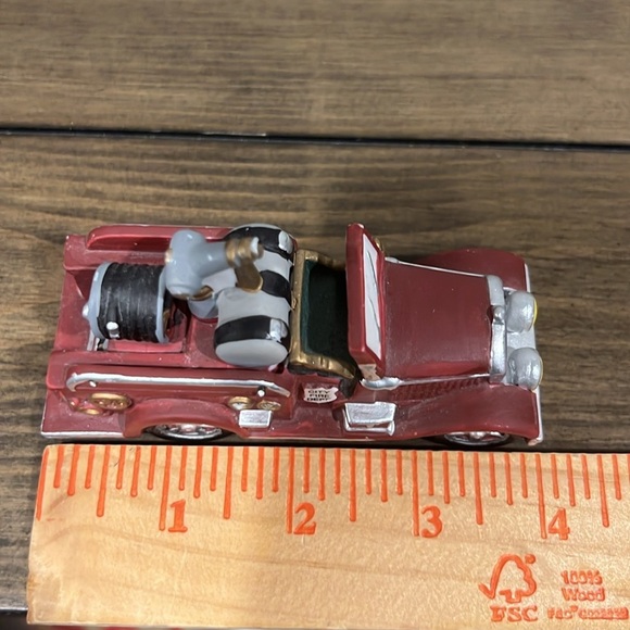 Dept 56 dark red porcelain fire truck hv series 1991 - Picture 9 of 9